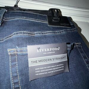 Liverpool Men's Modern Straight Jeans - Navy